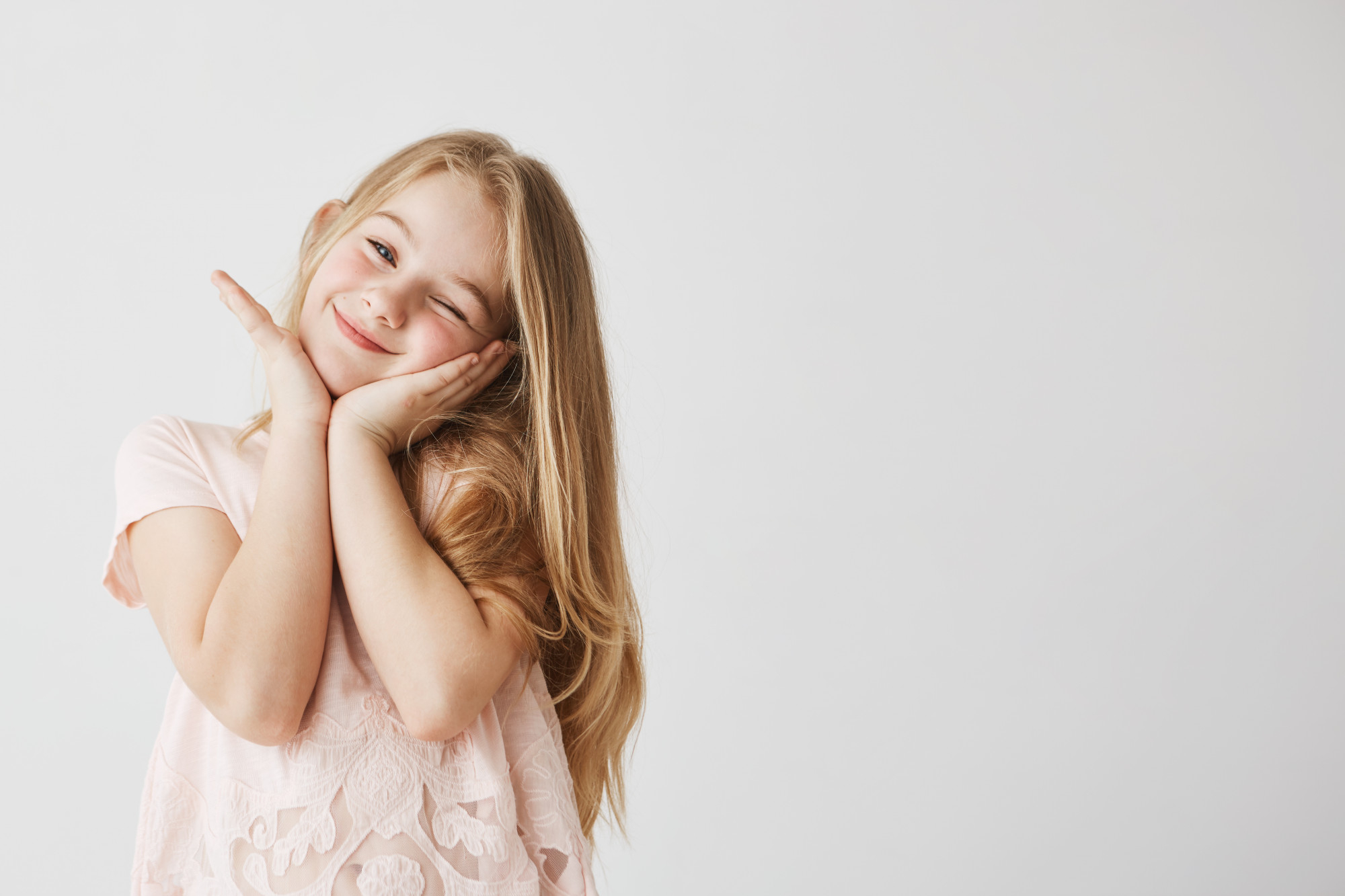 Happy children playing