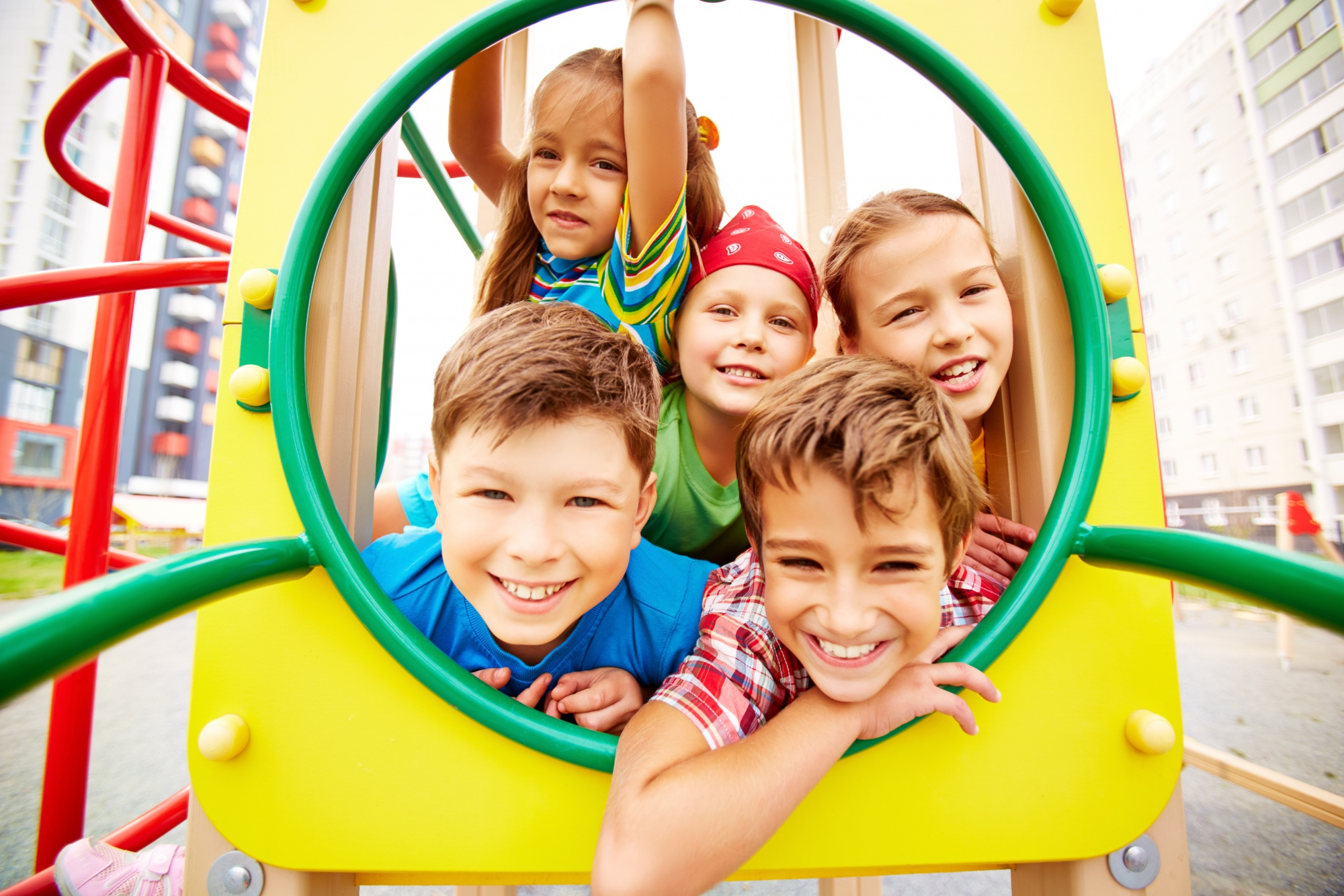 Smiling children